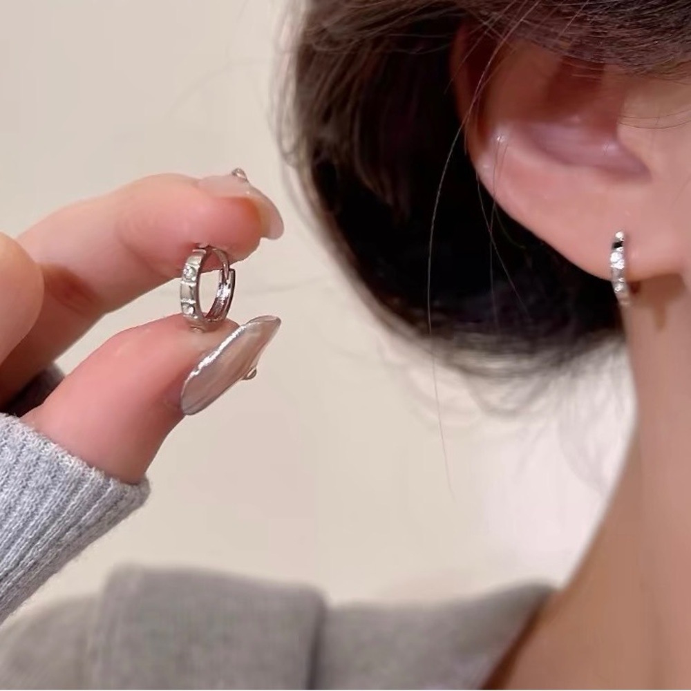 Circle earrings